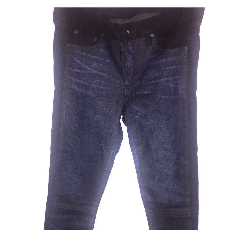 Rag and bone suede denim
